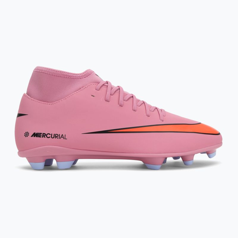 Scarpe da calcio uomo Nike Mercurial Superfly 10 Club FG/MG magic flamingo/nero/total crimson 2