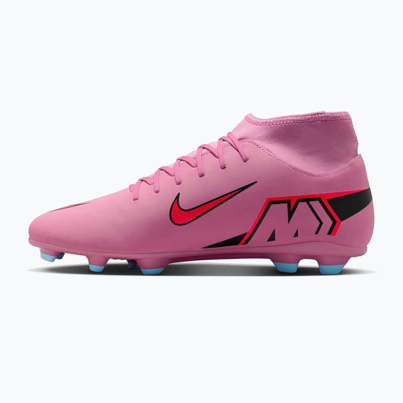 Scarpe da calcio uomo Nike Mercurial Superfly 10 Club FG/MG magic flamingo/nero/total crimson 9