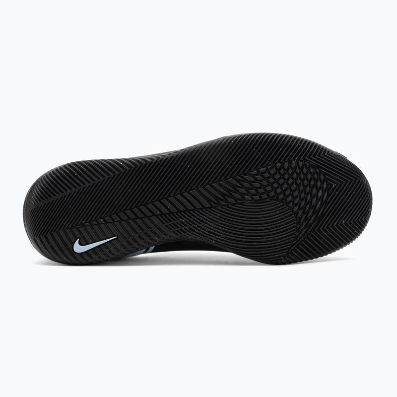 Scarpe da calcio per bambini Nike Mercurial Vapor 16 Club IC nero/blu ghiaccio 4