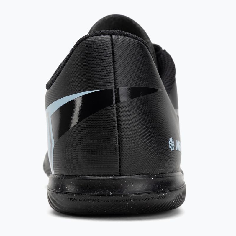 Scarpe da calcio per bambini Nike Mercurial Vapor 16 Club IC nero/blu ghiaccio 6