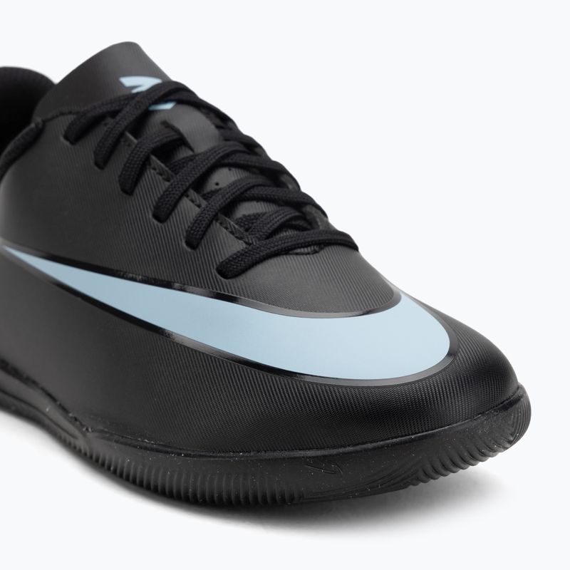 Scarpe da calcio per bambini Nike Mercurial Vapor 16 Club IC nero/blu ghiaccio 7