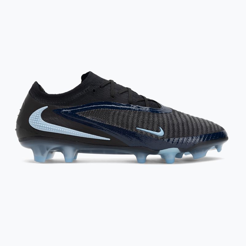 Uomo Nike Phantom 6 Low Elite FG scarpe da calcio nero/nero 2