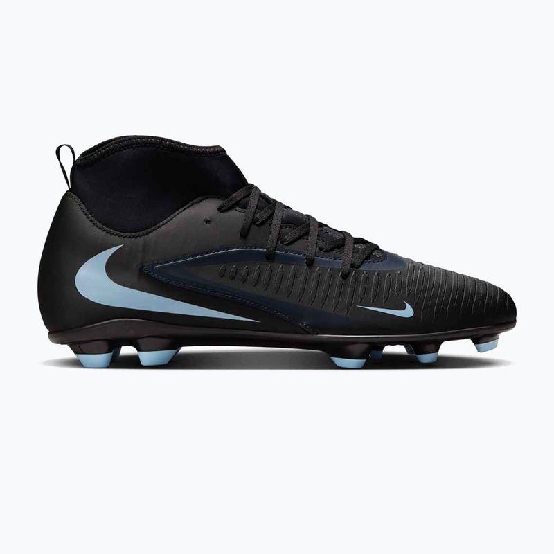 Scarpe da calcio uomo Nike Phantom 6 High Club FG/MG nero/nero
