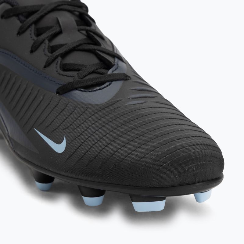 Scarpe da calcio uomo Nike Phantom 6 Low Club FG/MG nero/nero 7