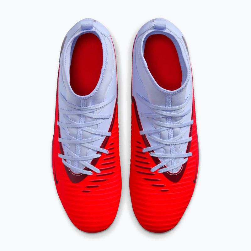 Uomo Nike Phantom 6 High Club FG/MG scarpe da calcio royal tint/bright crimson 6