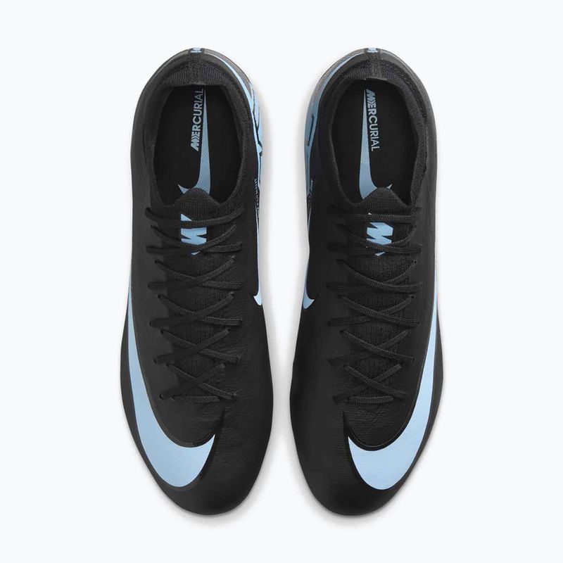 Scarpe da calcio da uomo Nike Mercurial Vapor 16 Pro FG nero/blu ghiaccio 6