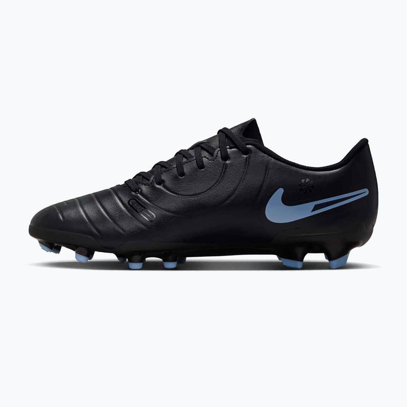 Scarpe da calcio da uomo Nike Tiempo Legend 10 Club FG/MG nero/nero 9