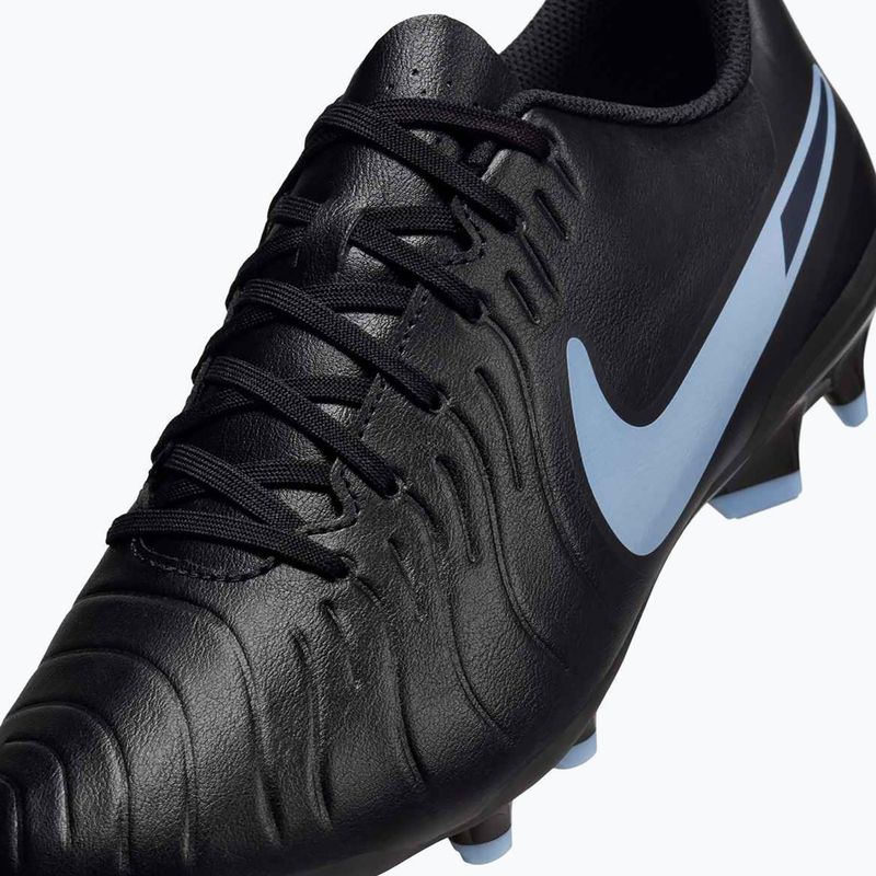 Scarpe da calcio da uomo Nike Tiempo Legend 10 Club FG/MG nero/nero 14