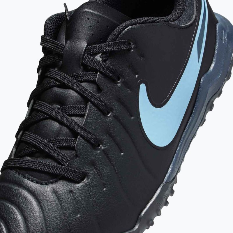 Nike Tiempo Legend 10 Academy TF scarpe da calcio per bambini nero/nero 14