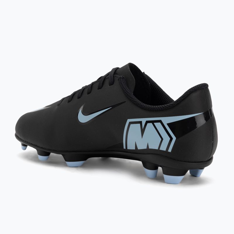 Scarpe da calcio per bambini Nike Mercurial Vapor 16 Club FG/MG nero/blu ghiaccio 3