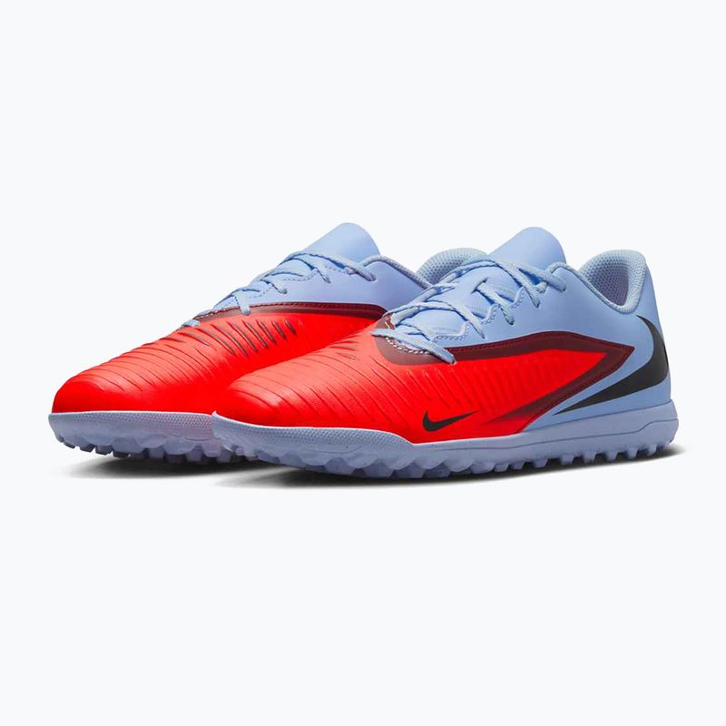 Uomo Nike Phantom 6 Low Club TF scarpe da calcio royal tint /right crimson / nero 3