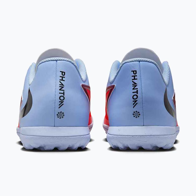 Uomo Nike Phantom 6 Low Club TF scarpe da calcio royal tint /right crimson / nero 4