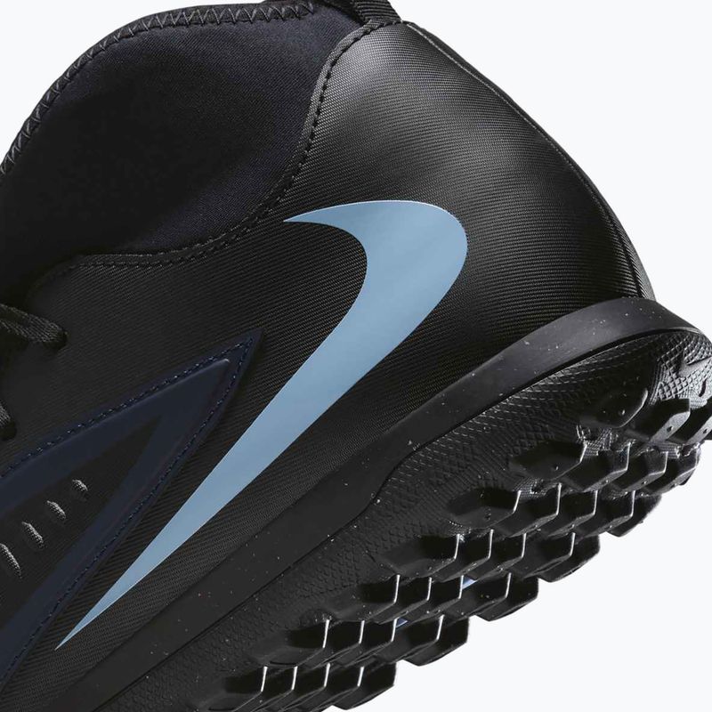 Scarpe da calcio uomo Nike Phantom 6 High Club TF nero/nero 9