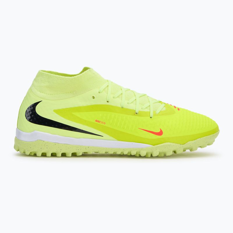 Scarpe da calcio uomo Nike Phantom 6 High Academy TF hyper crimson/life lime/black 2