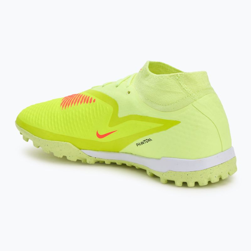 Scarpe da calcio uomo Nike Phantom 6 High Academy TF hyper crimson/life lime/black 3