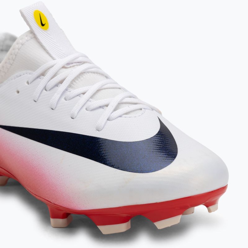 Nike Zoom Vapor 16 Academy LV8 Jr FG/MG scarpe rosso università/ossidiana scuro 7
