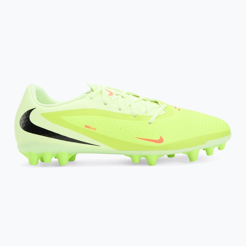 Scarpe da calcio uomo Nike Phantom 6 Low Academy AG Hyper Crimson/Limelight/Black 2