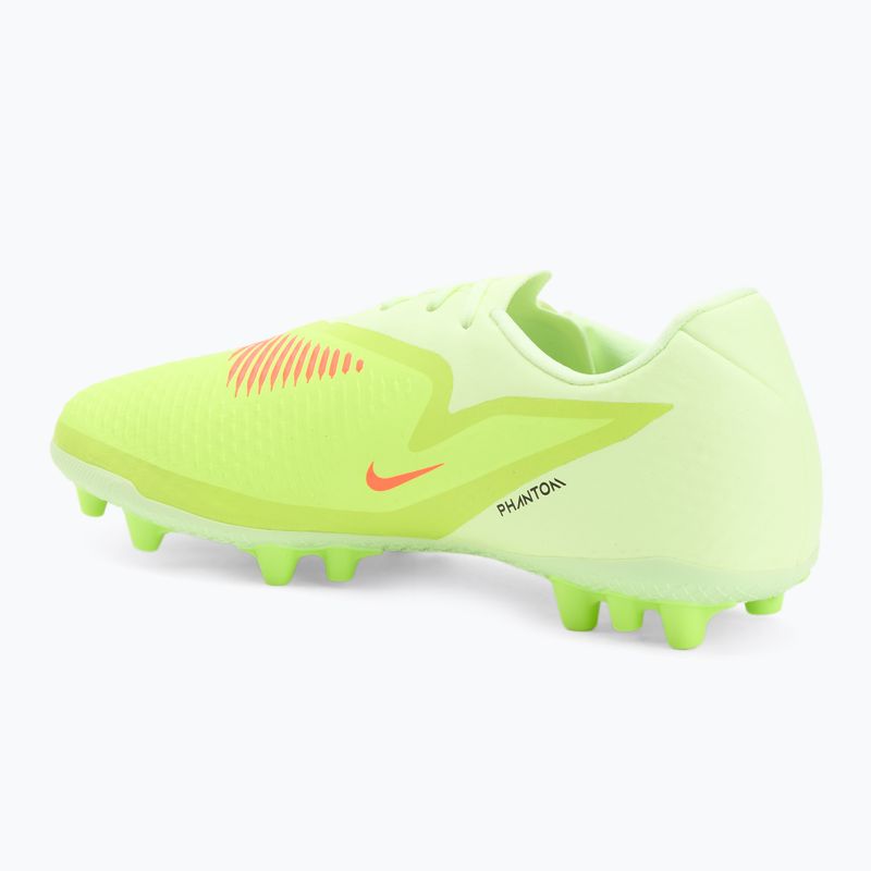 Scarpe da calcio uomo Nike Phantom 6 Low Academy AG Hyper Crimson/Limelight/Black 3