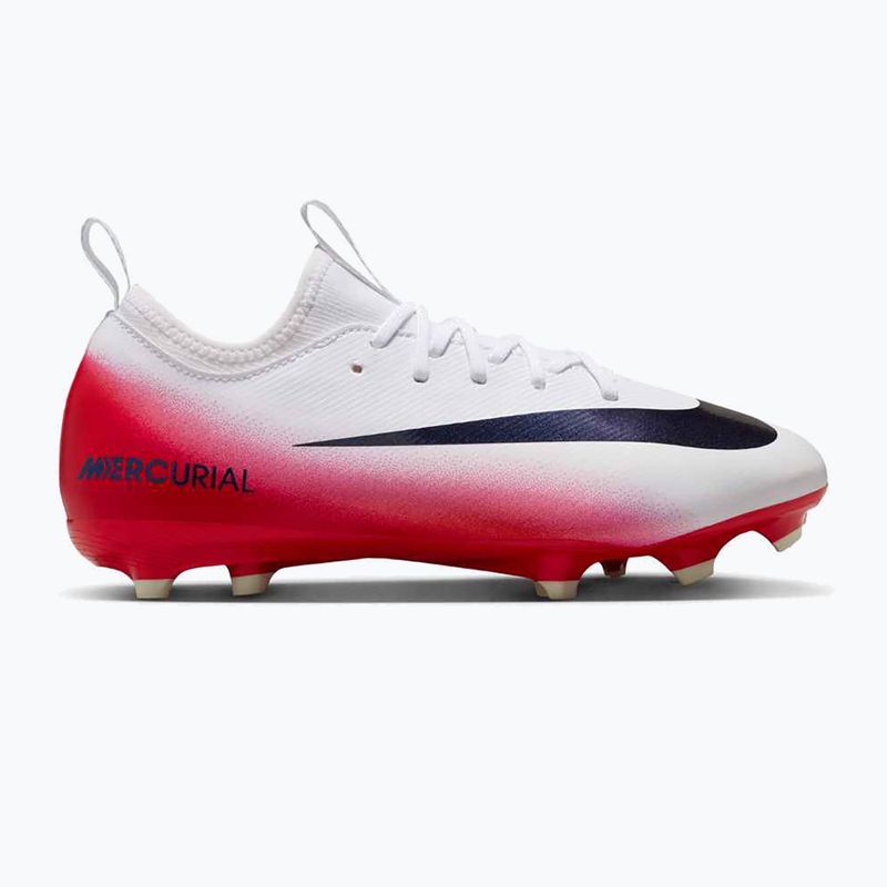 Nike Zoom Vapor 16 Academy LV8 Jr FG/MG scarpe rosso università/ossidiana scuro 8