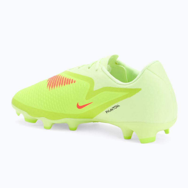 Scarpe da calcio uomo Nike Phantom 6 Low Academy FG/MG Hyper Crimson/Limelight/Black 3