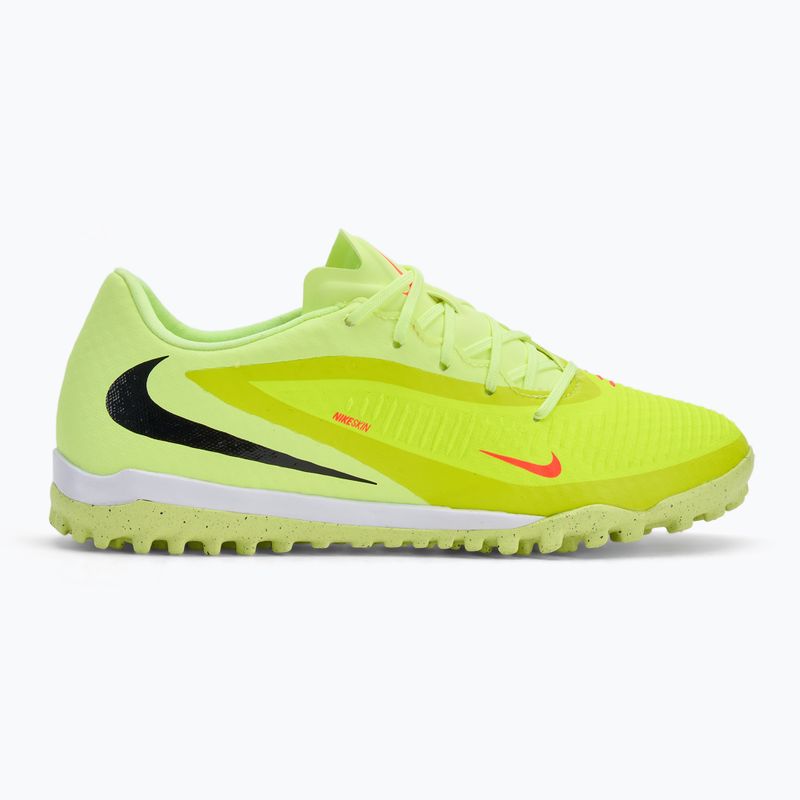 Scarpe da calcio uomo Nike Phantom 6 Low Academy TF hyper crimson/limelight/black 2
