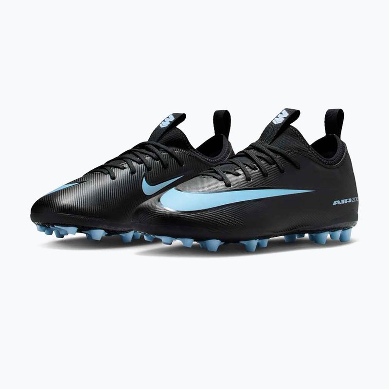Scarpe da calcio per bambini Nike Mercurial Vapor 16 Academy AG nero/blu ghiaccio 3
