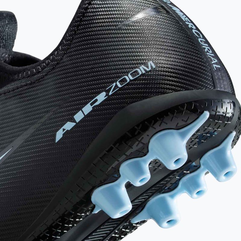 Scarpe da calcio per bambini Nike Mercurial Vapor 16 Academy AG nero/blu ghiaccio 8