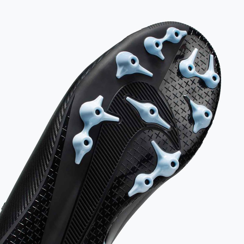 Scarpe da calcio per bambini Nike Mercurial Vapor 16 Academy AG nero/blu ghiaccio 9