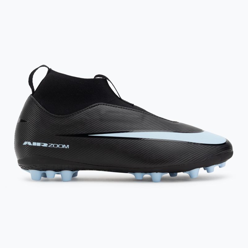 Scarpe da calcio per bambini Nike Mercurial Superfly 10 Academy AG nero/blu ghiaccio 2