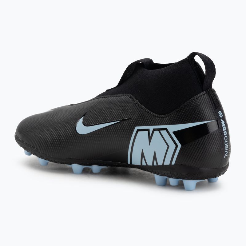 Scarpe da calcio per bambini Nike Mercurial Superfly 10 Academy AG nero/blu ghiaccio 3