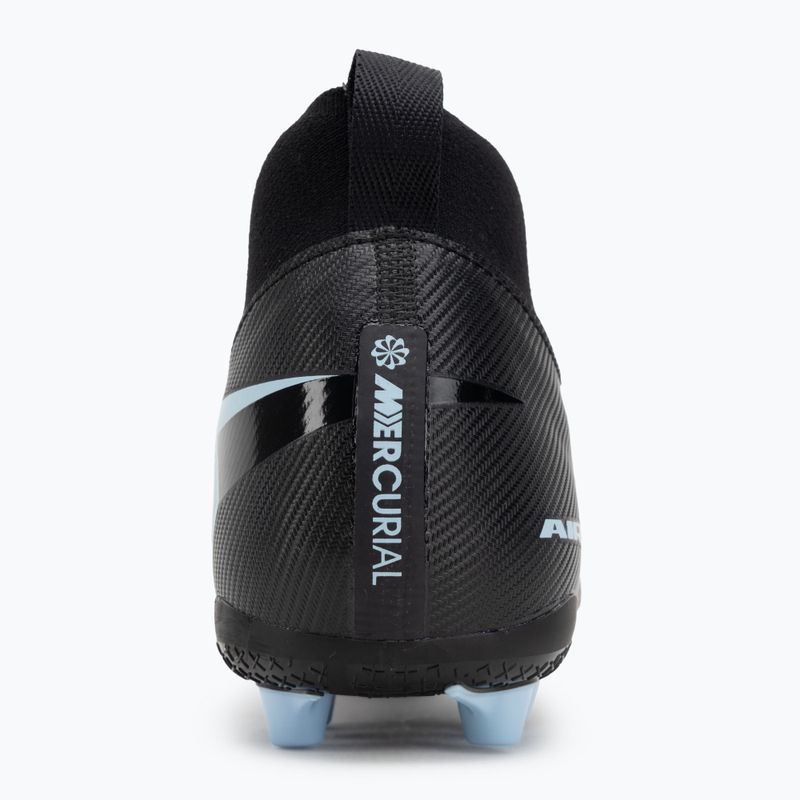 Scarpe da calcio per bambini Nike Mercurial Superfly 10 Academy AG nero/blu ghiaccio 6