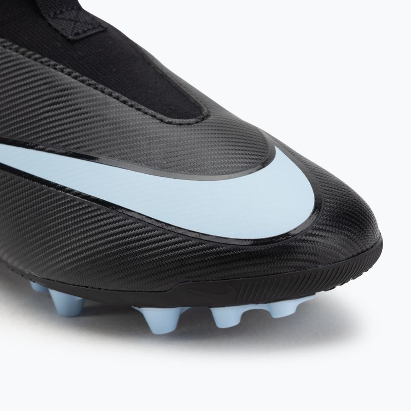 Scarpe da calcio per bambini Nike Mercurial Superfly 10 Academy AG nero/blu ghiaccio 7