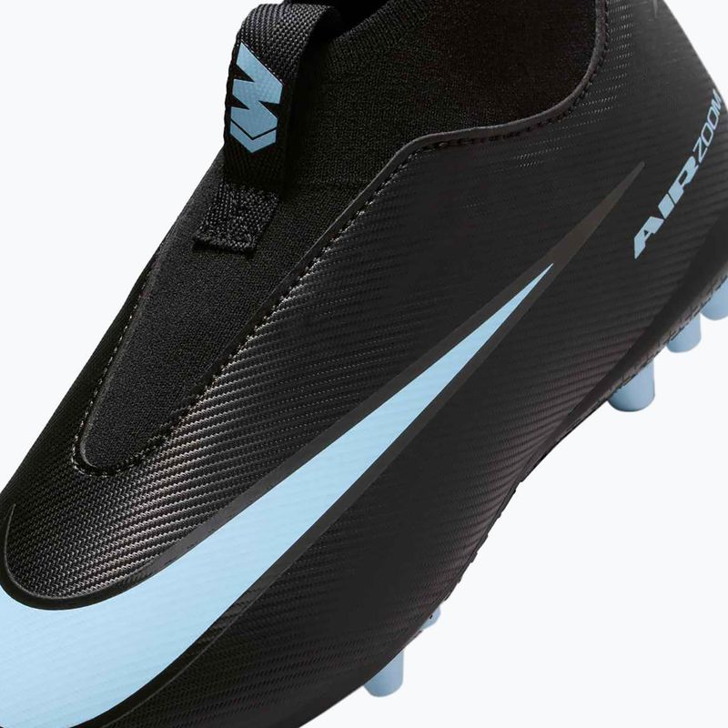 Scarpe da calcio per bambini Nike Mercurial Superfly 10 Academy AG nero/blu ghiaccio 8