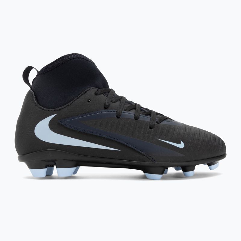 Nike Phantom 6 High Club FG/MG nero/nero scarpe da calcio per bambini 2