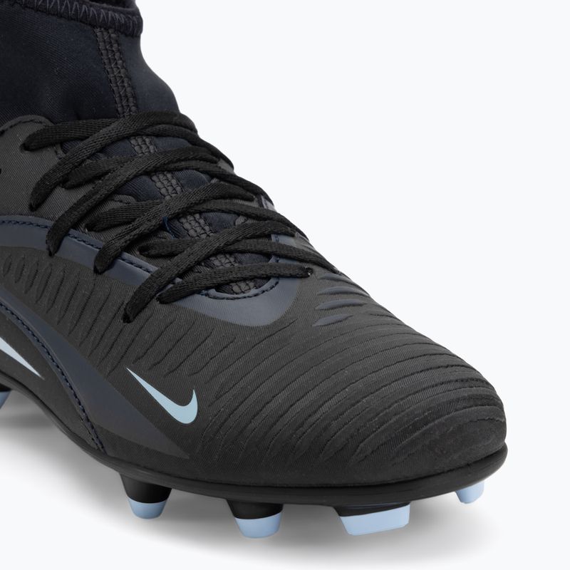 Nike Phantom 6 High Club FG/MG nero/nero scarpe da calcio per bambini 7