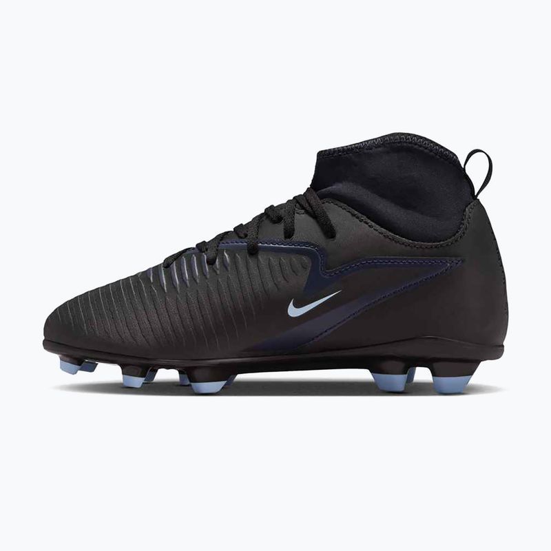 Nike Phantom 6 High Club FG/MG nero/nero scarpe da calcio per bambini 9