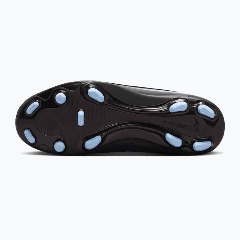 Nike Phantom 6 High Club FG/MG nero/nero scarpe da calcio per bambini 12
