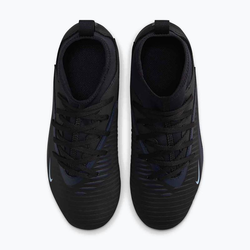 Nike Phantom 6 High Club FG/MG nero/nero scarpe da calcio per bambini 13