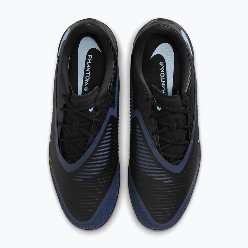 Scarpe da calcio uomo Nike Phantom 6 Low Academy IC nero/nero 8