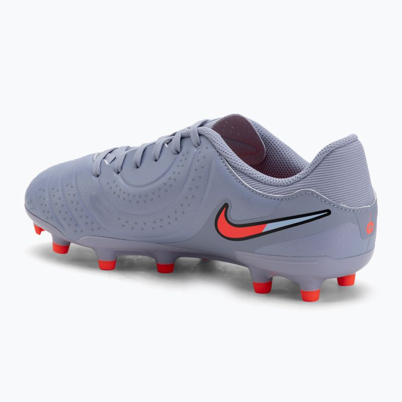 Nike Tiempo Legend 10 Academy FG/MG blu eclissi/nero scarpe da calcio per bambini 3