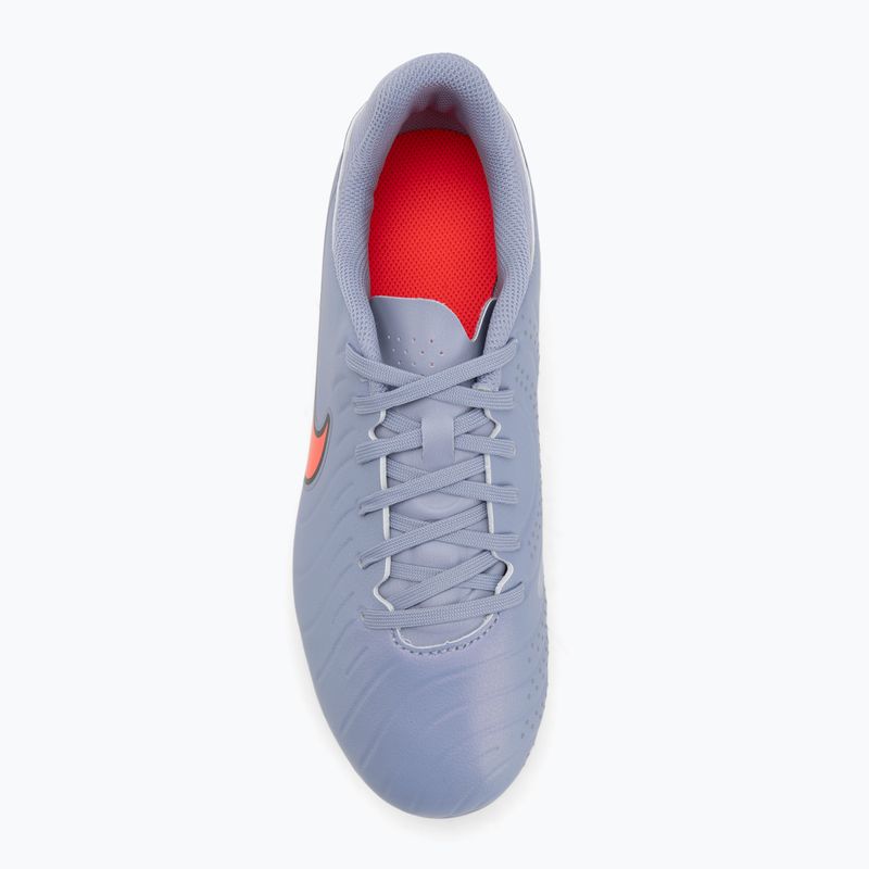 Nike Tiempo Legend 10 Academy FG/MG blu eclissi/nero scarpe da calcio per bambini 5