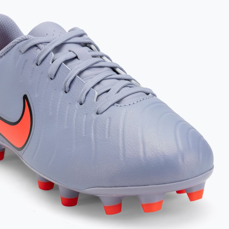 Nike Tiempo Legend 10 Academy FG/MG blu eclissi/nero scarpe da calcio per bambini 7