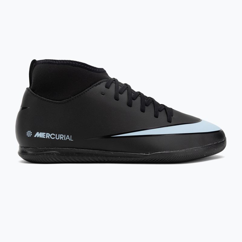 Scarpe da calcio per bambini Nike Mercurial Superfly 10 Club nero/blu ghiaccio 2