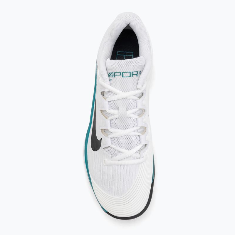Scarpe da tennis da uomo Nike Vapor 12 bianco / nero / radiant emerald 5