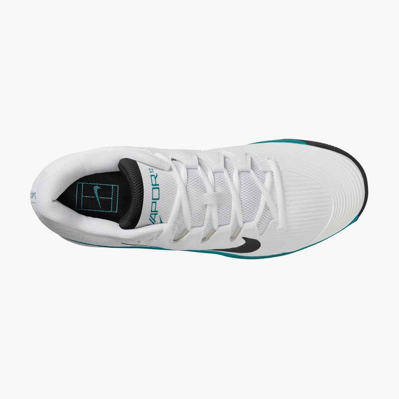 Scarpe da tennis da uomo Nike Vapor 12 bianco / nero / radiant emerald 13