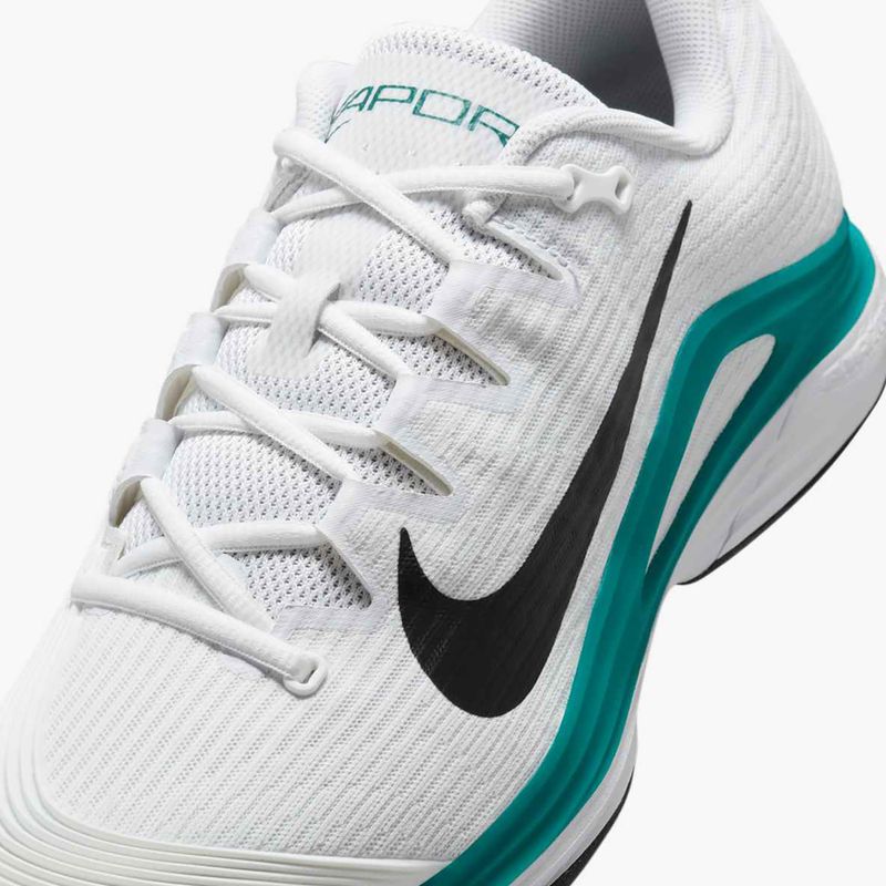 Scarpe da tennis da uomo Nike Vapor 12 bianco / nero / radiant emerald 15