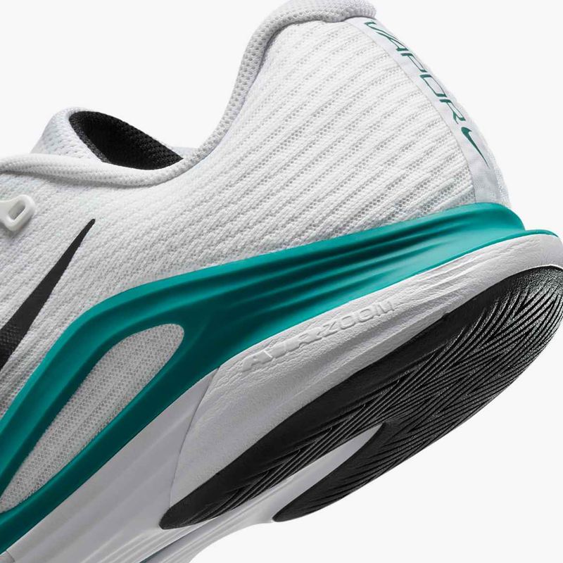 Scarpe da tennis da uomo Nike Vapor 12 bianco / nero / radiant emerald 16