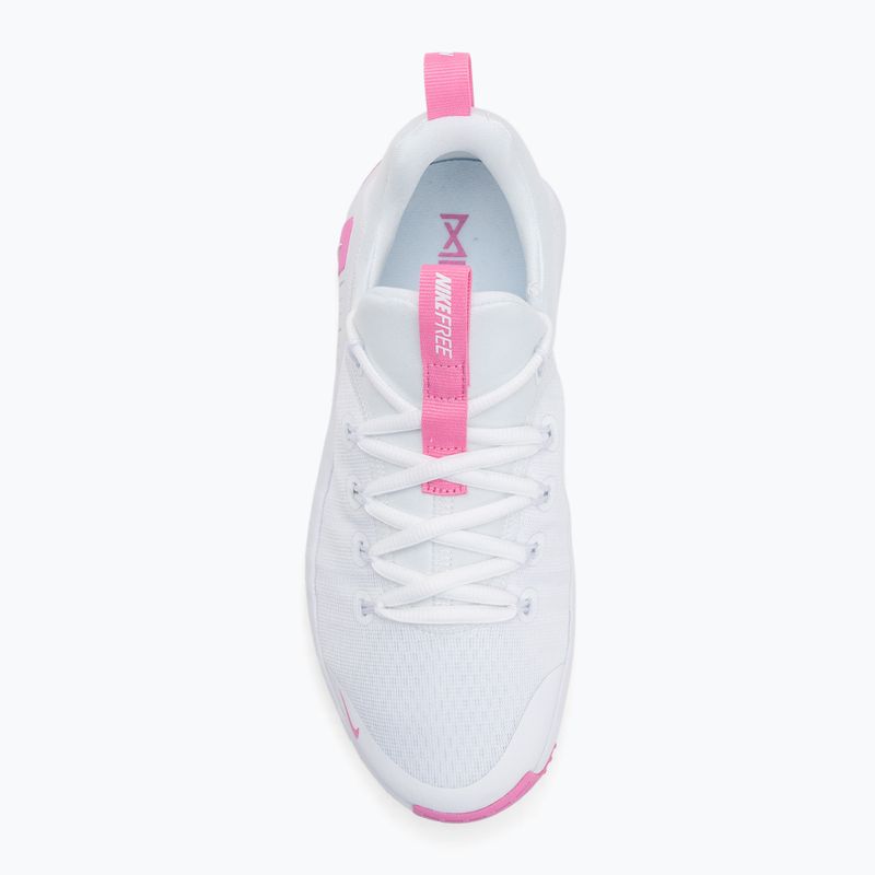 Scarpe da ginnastica da donna Nike Free Metcon 6 bianco/rosa brillante 5