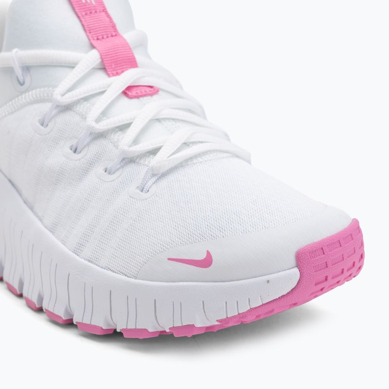 Scarpe da ginnastica da donna Nike Free Metcon 6 bianco/rosa brillante 7