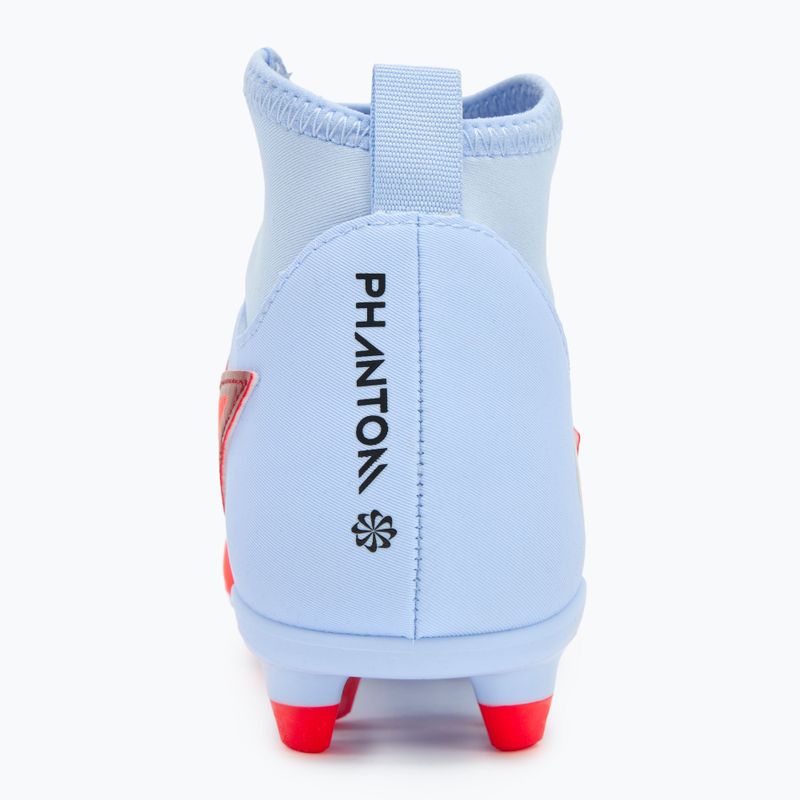 Nike Phantom 6 High Club FG/MG scarpe da calcio per bambini royal tint/bright crimson 6